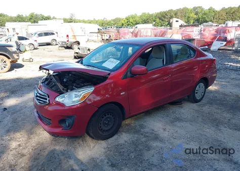 2017 Mitsubishi Mirage Es из США, поврежденный, VIN ML32F3FJ0HHF07010